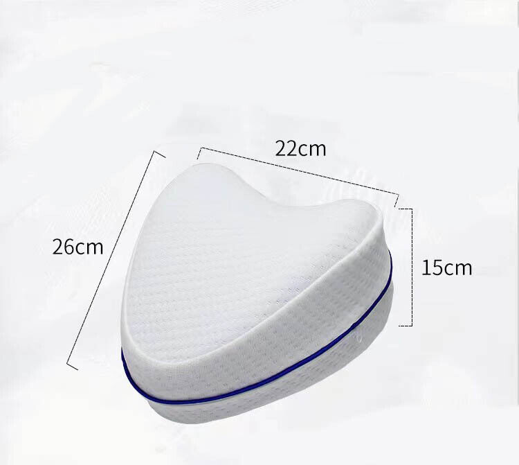 Memory Foam Leg Orthopaedic Pillow Firm Back Hips and Knee Support